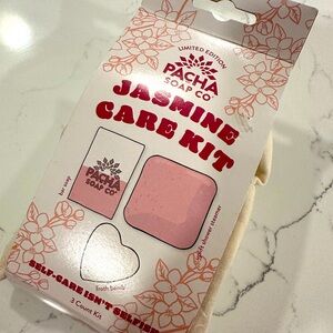 NWT Pacha Soap Co. Jasmine Care Kit